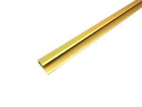Parkettabschlussprofil aus Aluminium gold Parkettabschlussprofil aus Aluminium gold