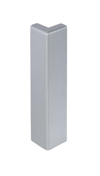 Außenecke Balkonwinkelprofil T-Form 40 mm silber eloxiert