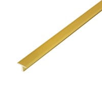 Übergangsprofil T-Form gold 14 mm
