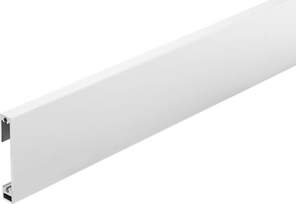 Skirting strip square white 250 cm