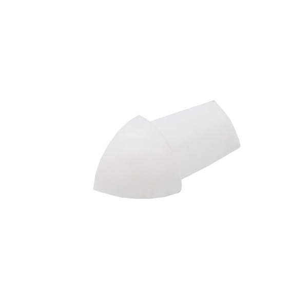 Buitenhoeken PVC wit (blister) VE 2Stk; Höhe:6 mm
