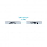 DURAL LED aansluitkabel schets