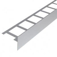 Balkonwinkelprofil T-Form 60 mm silber eloxiert