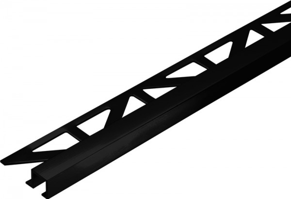 Quadratprofil Aluminium schwarz eloxiert