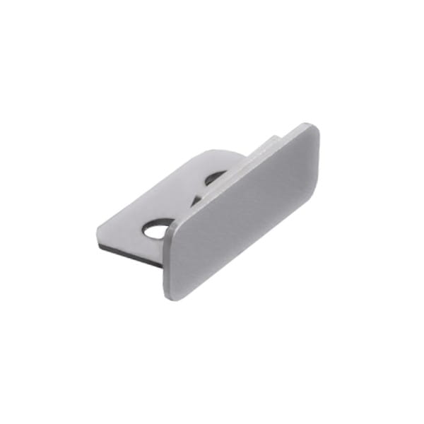 End cap step profile anti-slip stainless steel natural