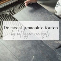 De 5 meest gemaakte fouten bij het leggen van tegels