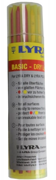 Lyra DRY Ersatzminen (12 Stk.) farbig